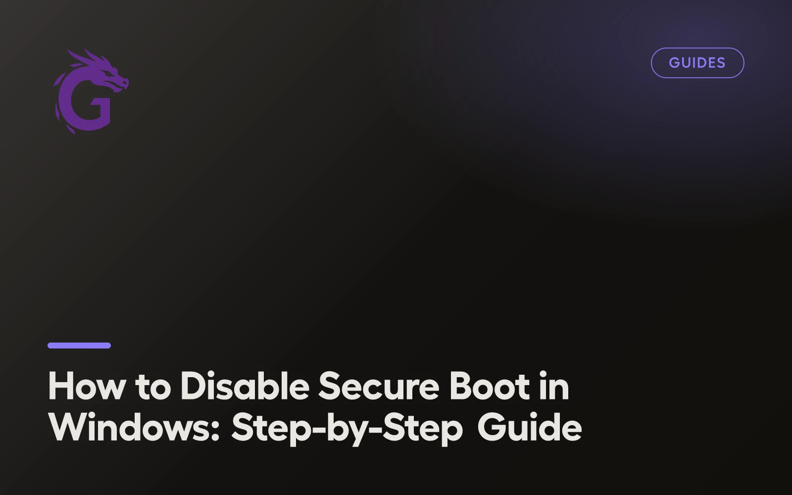 How to Disable Secure Boot in Windows: Step-by-Step Guide