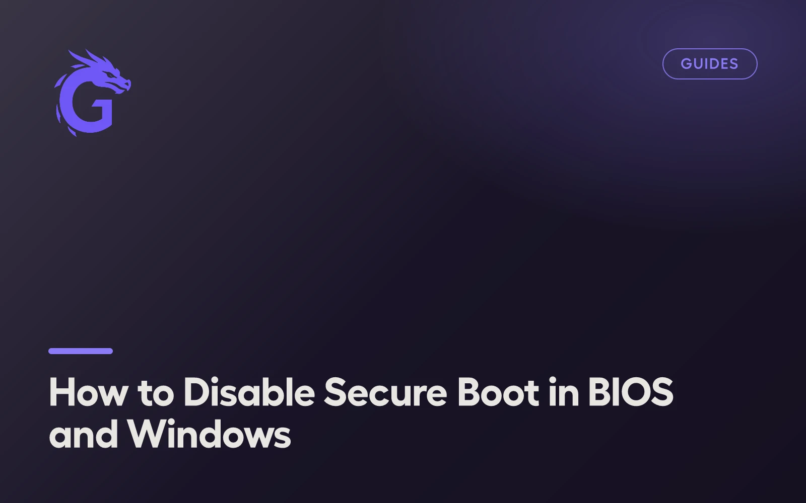 How to Disable Secure Boot in BIOS and Windows