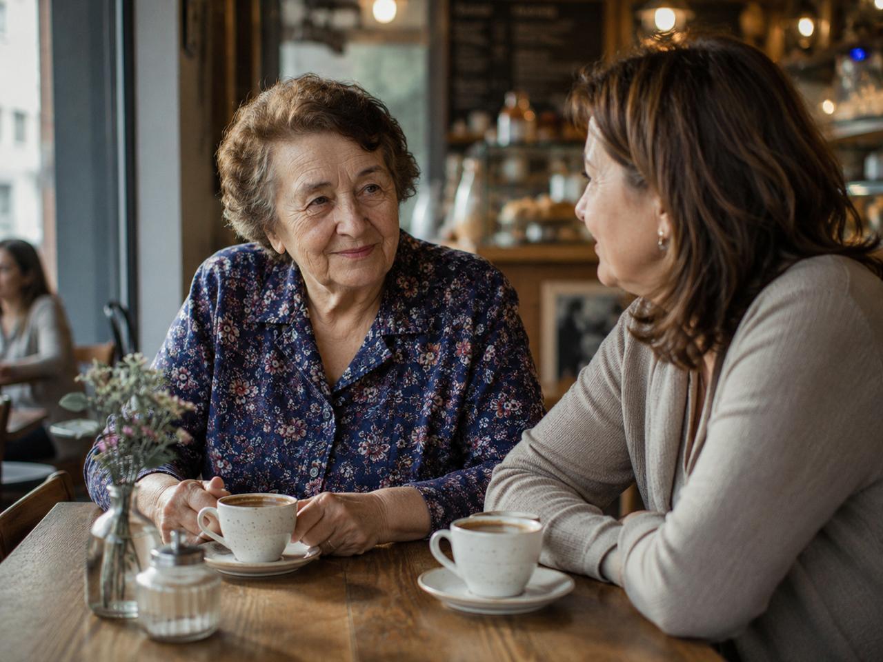 With her daughter Eleanor, summer 2020