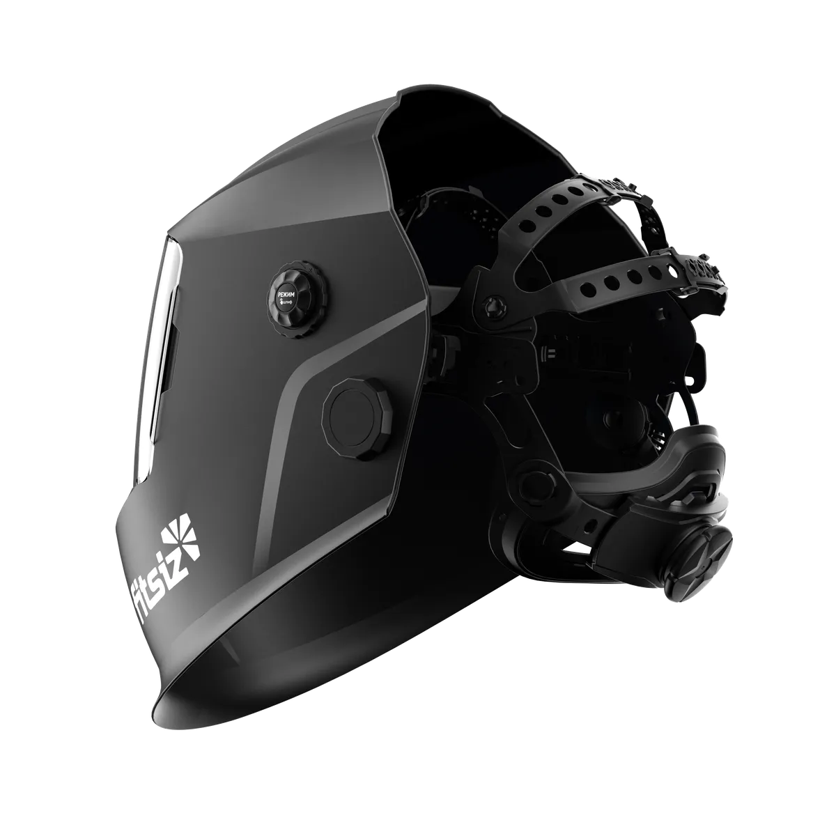 Сварочная маска хамелеон FITSIZ PROGRAM MASK TECH 7000 — фото 4