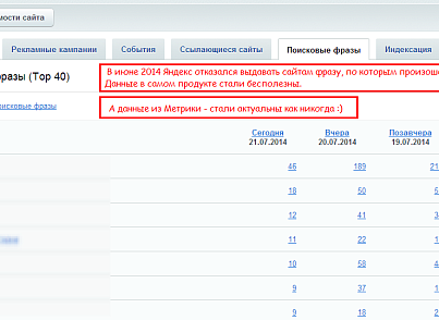 Метрика, поисковые фразы