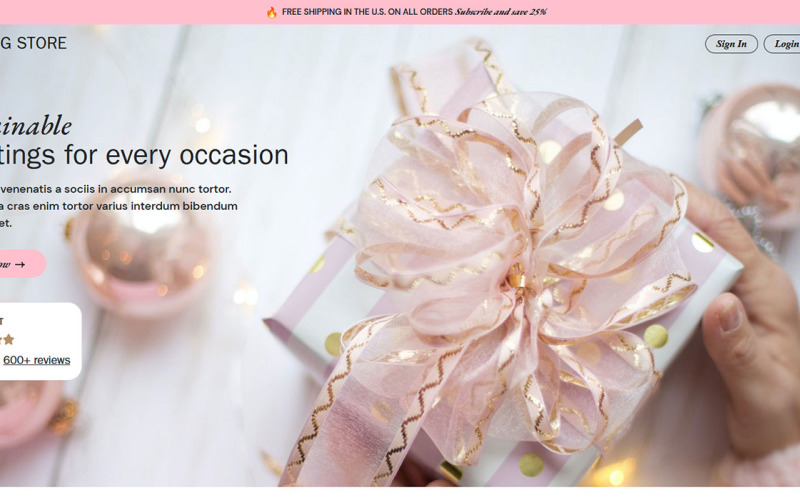 MG Gifting Store — HTML-шаблон сайта электронной коммерции Bootstrap