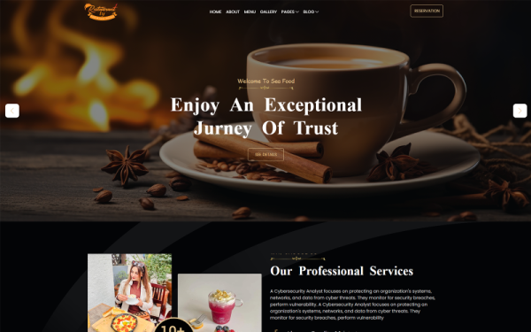 Restaurantly - HTML-шаблон для быстрого питания, кафе и ресторанов