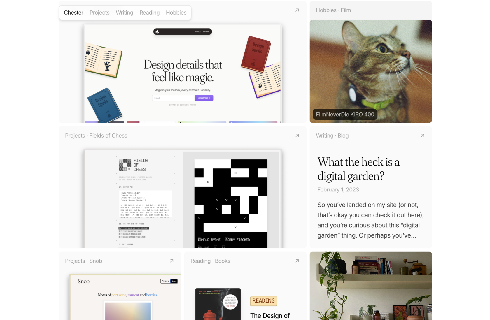 Chester How portfolio preview