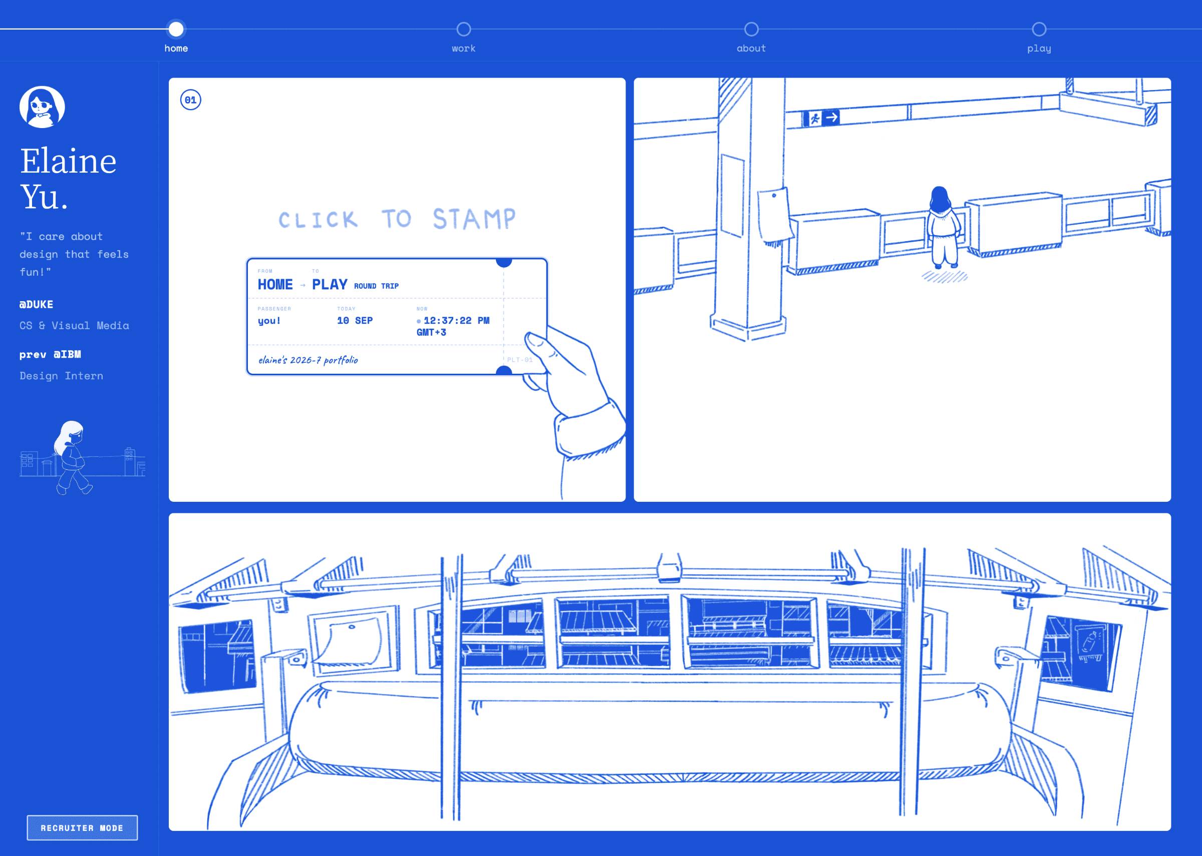 Elaine Yu portfolio preview