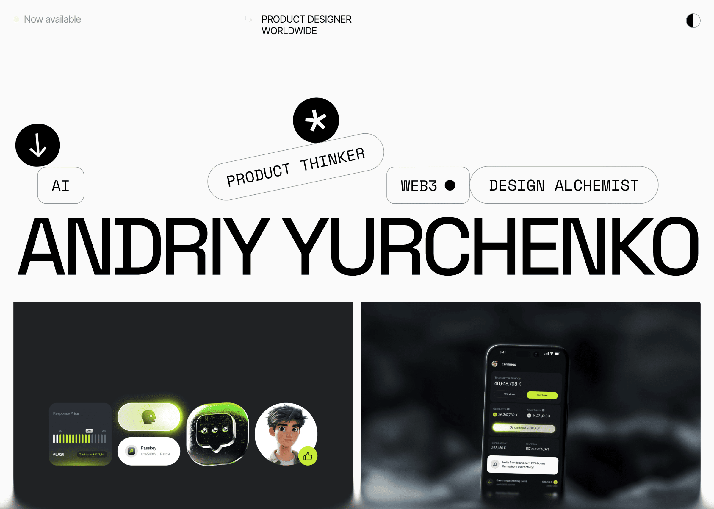 Andriy Yurchenko portfolio preview