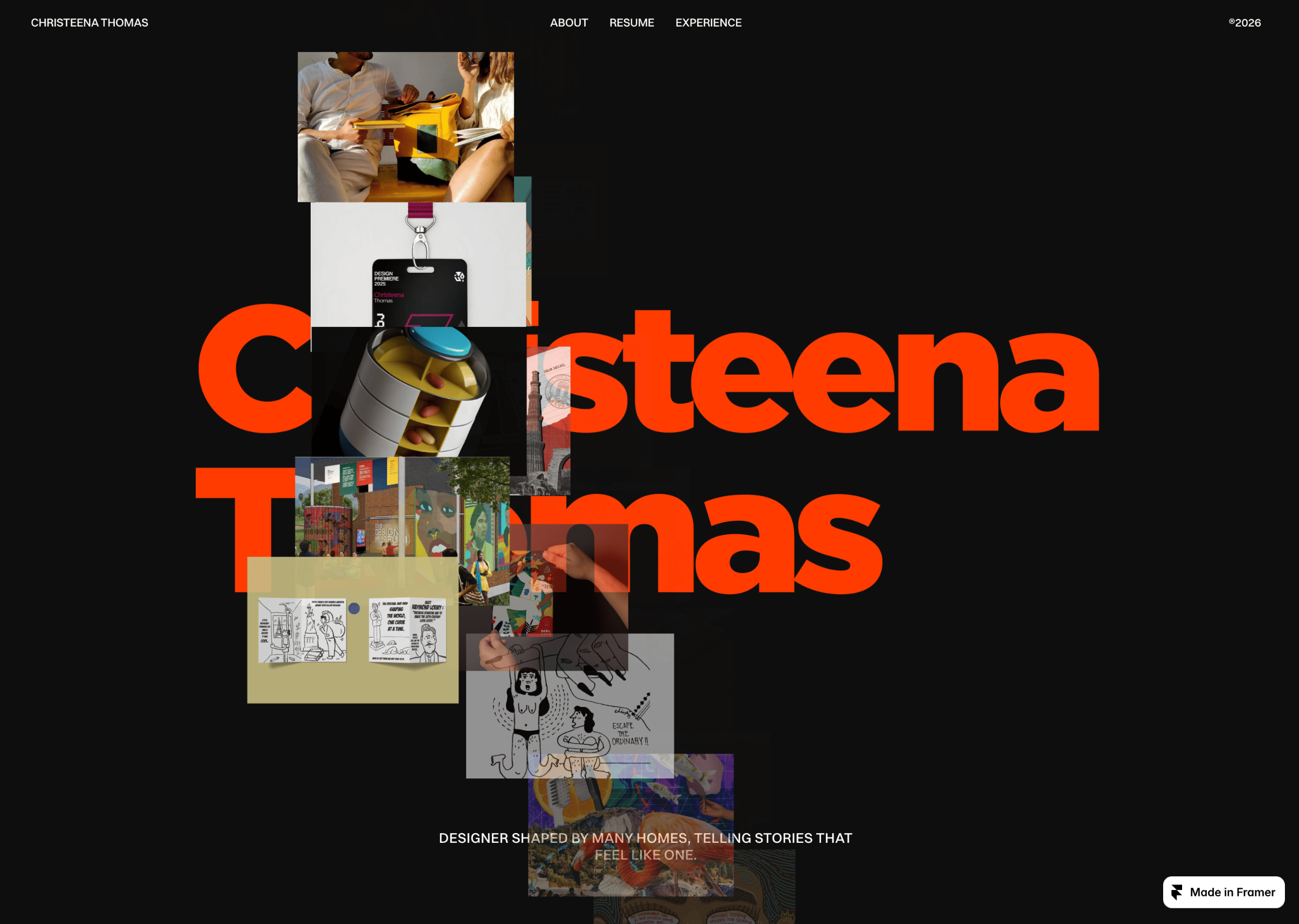 Christeena Thomas portfolio preview
