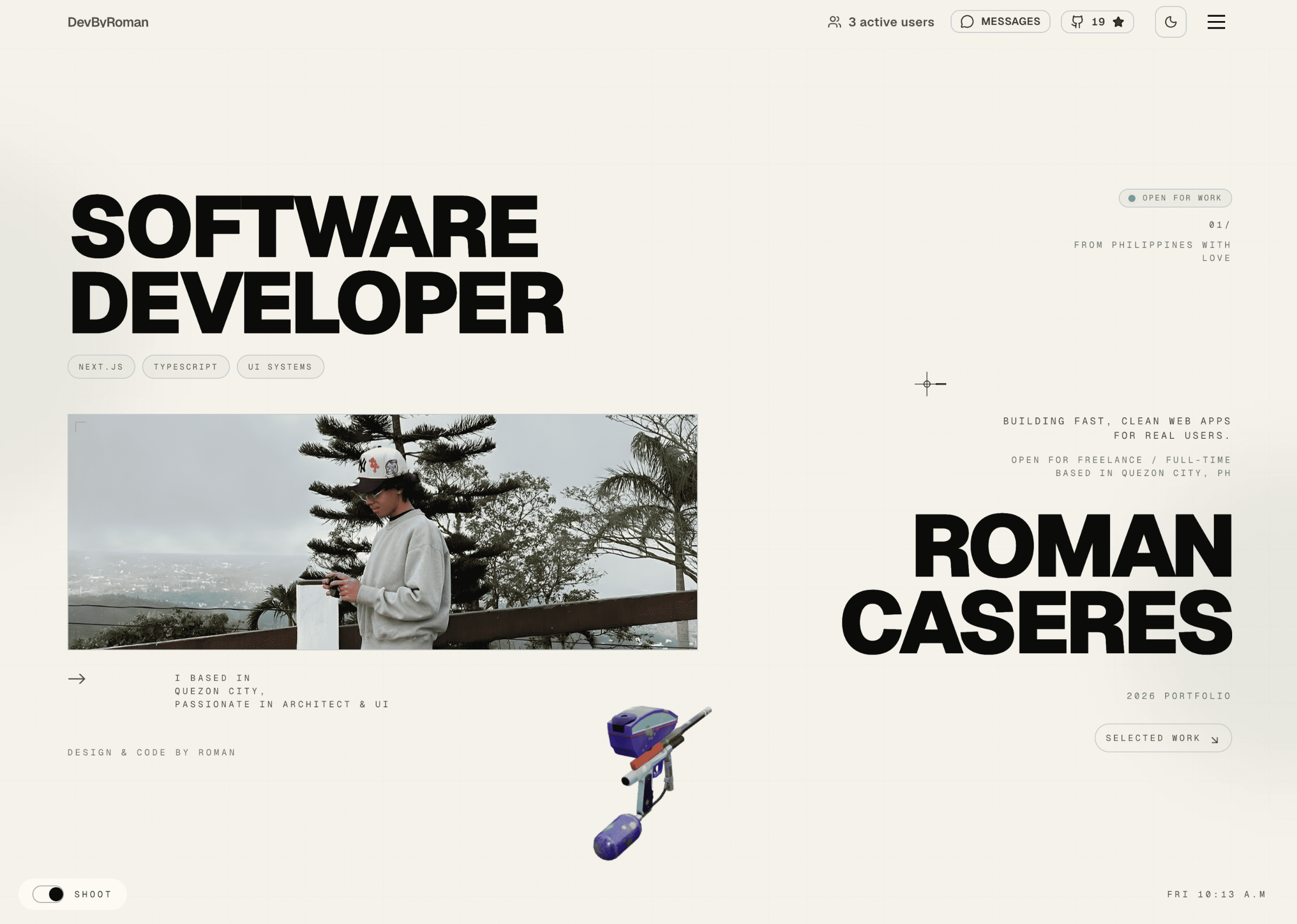 Roman Caseres portfolio preview