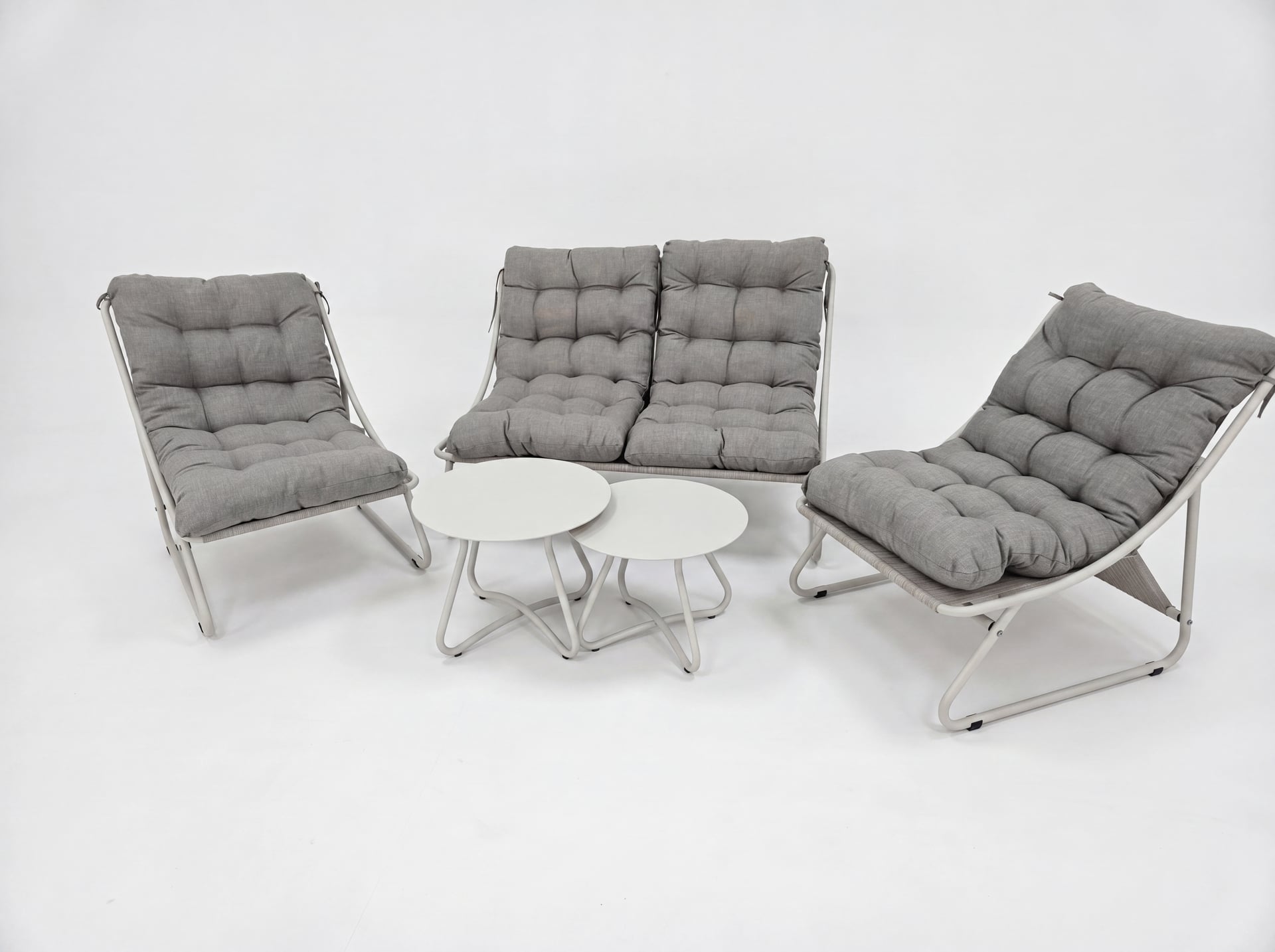 ELA-41521 Комплект мебели Диван 2х местный + 2 Кресла + 2 Столика 