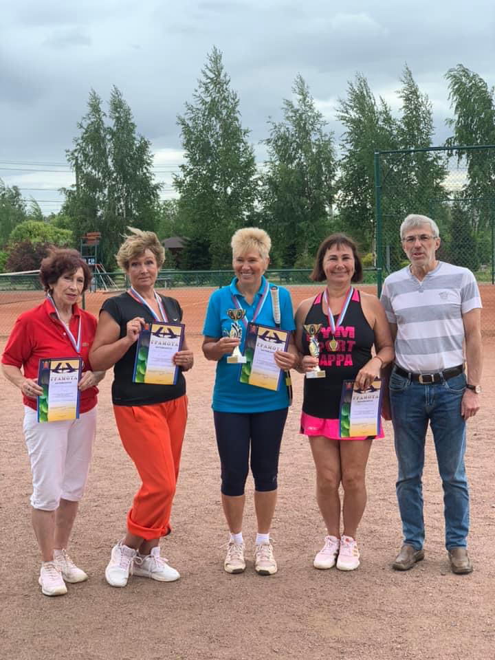 Чемпионат Санкт-Петербурга по теннису среди ветеранов — фото 3