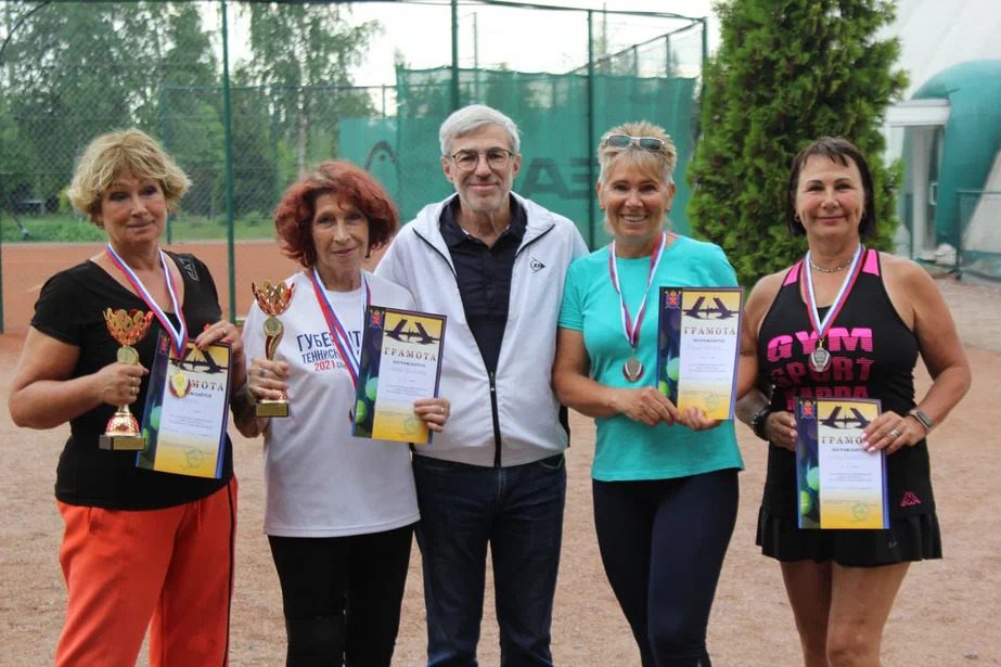 Чемпионат Санкт-Петербурга по теннису среди ветеранов — фото 4