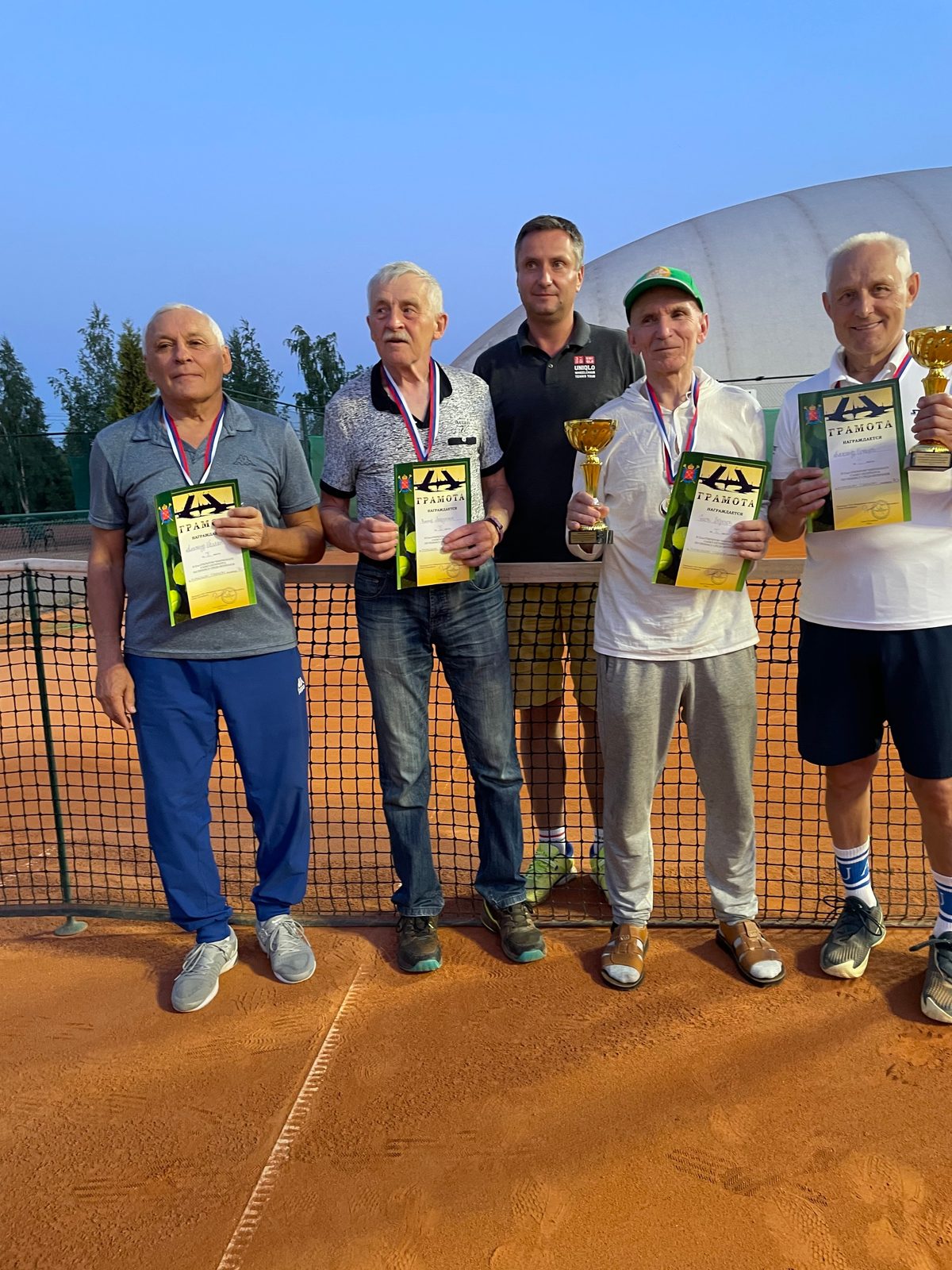 Чемпионат Санкт-Петербурга по теннису среди ветеранов — фото 3
