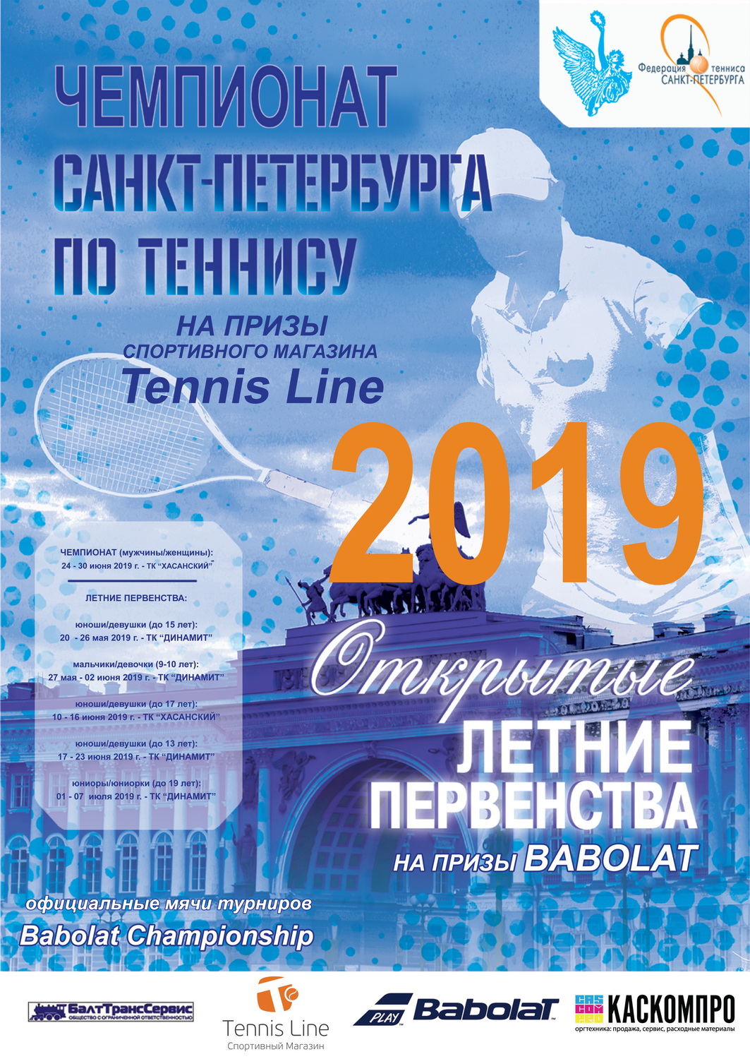Летние первенства и Чемпионат Санкт-Петербурга по теннису — фото 2