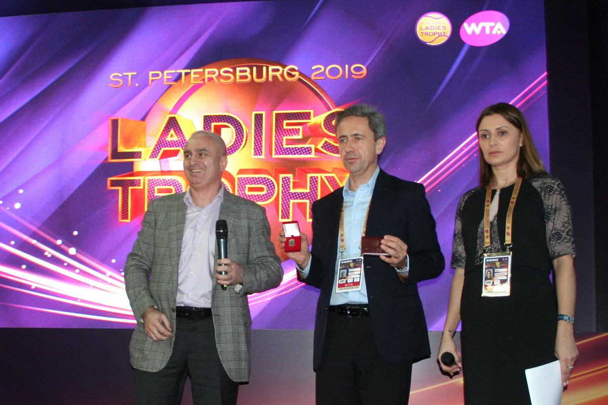 На St. Petersburg Ladies Trophy наградили представителей Федерации тенниса СПб — фото 2