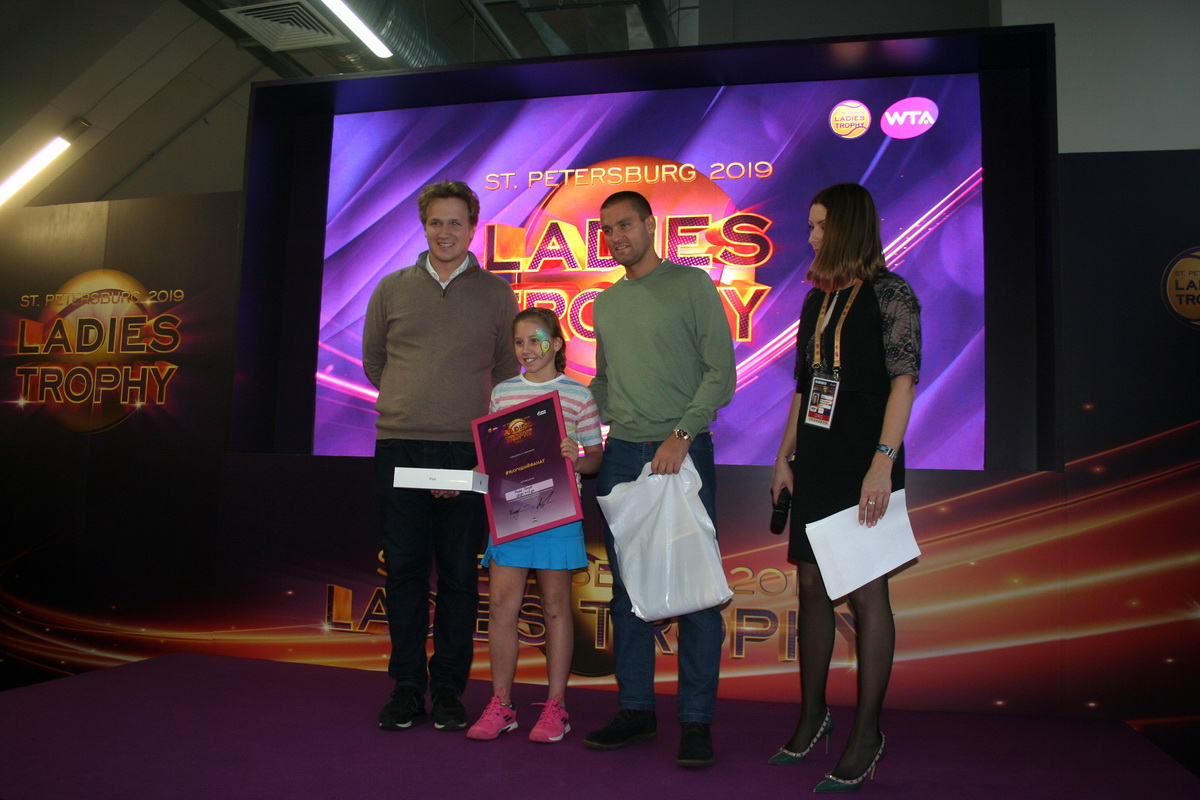 На St. Petersburg Ladies Trophy наградили представителей Федерации тенниса СПб — фото 4
