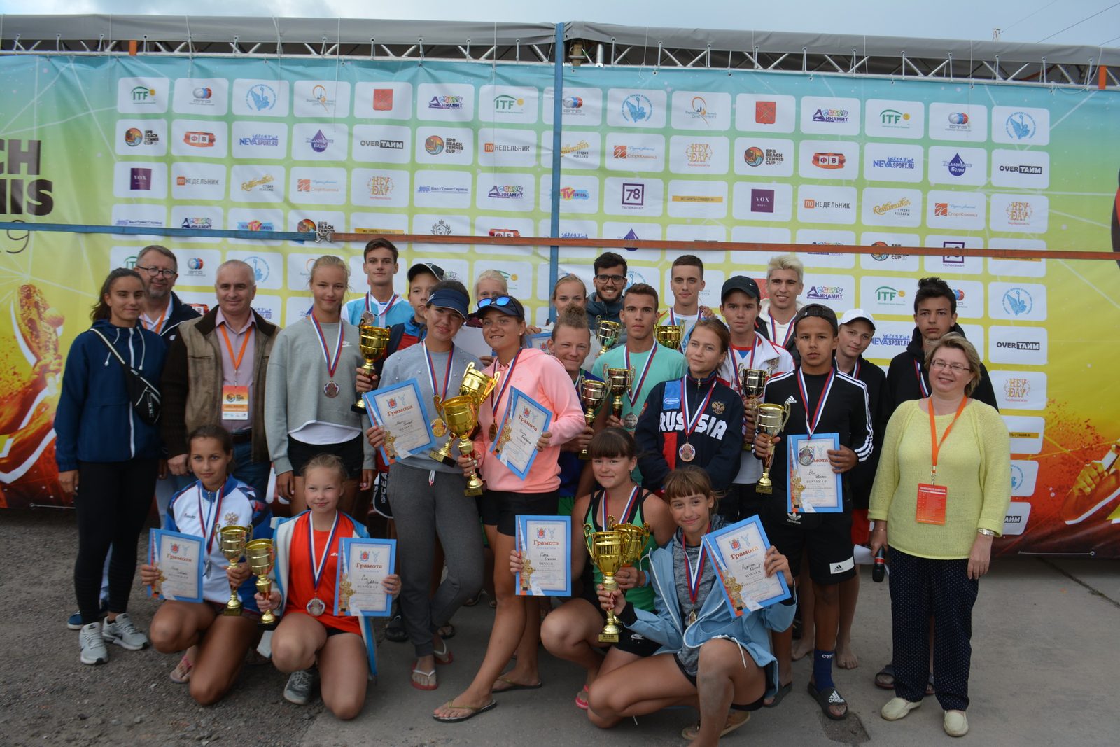Официальная церемония открытия SPB Beach Tennis Cup 2019 — фото 2
