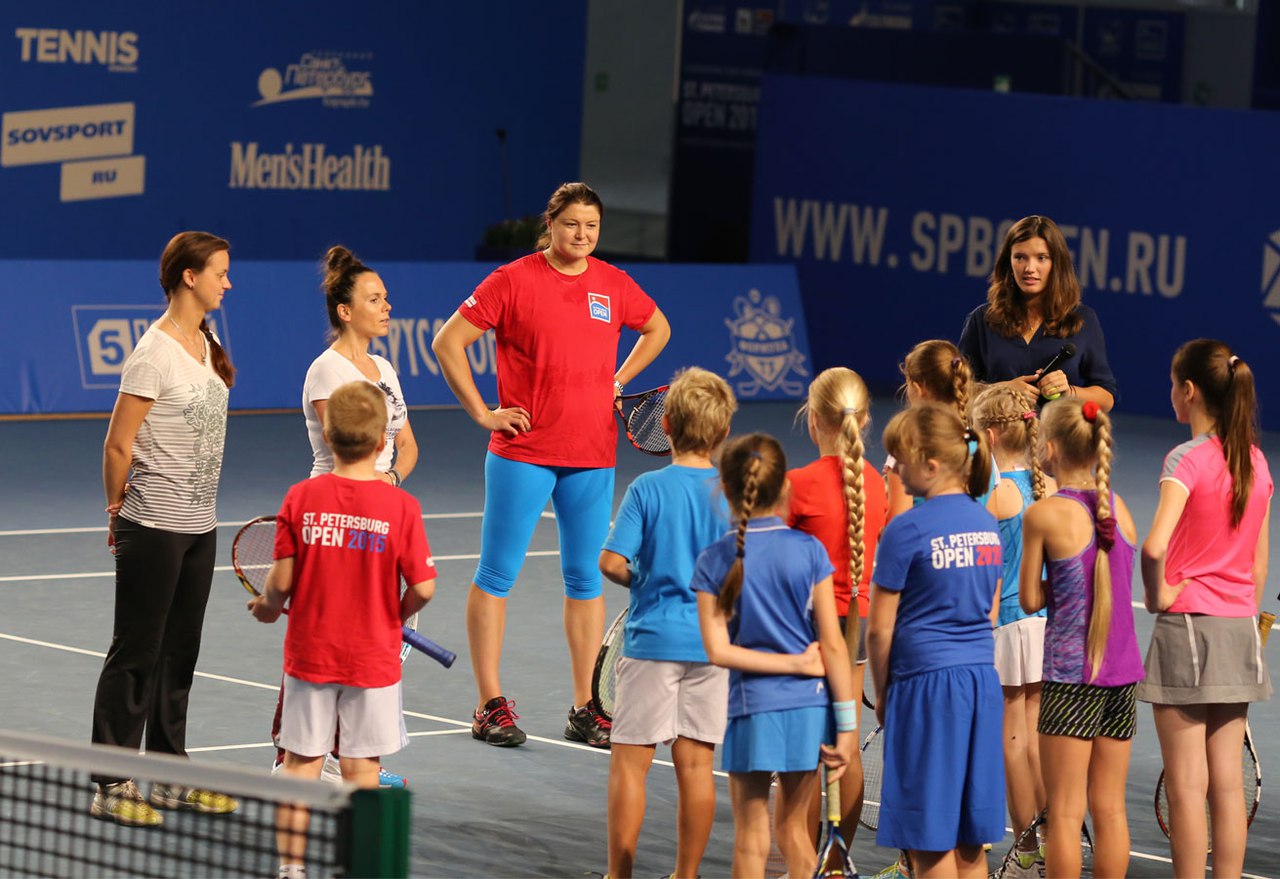 Saint-Petersburg Open: мастер-классы Михаила Южного и Динары Сафиной — фото 4