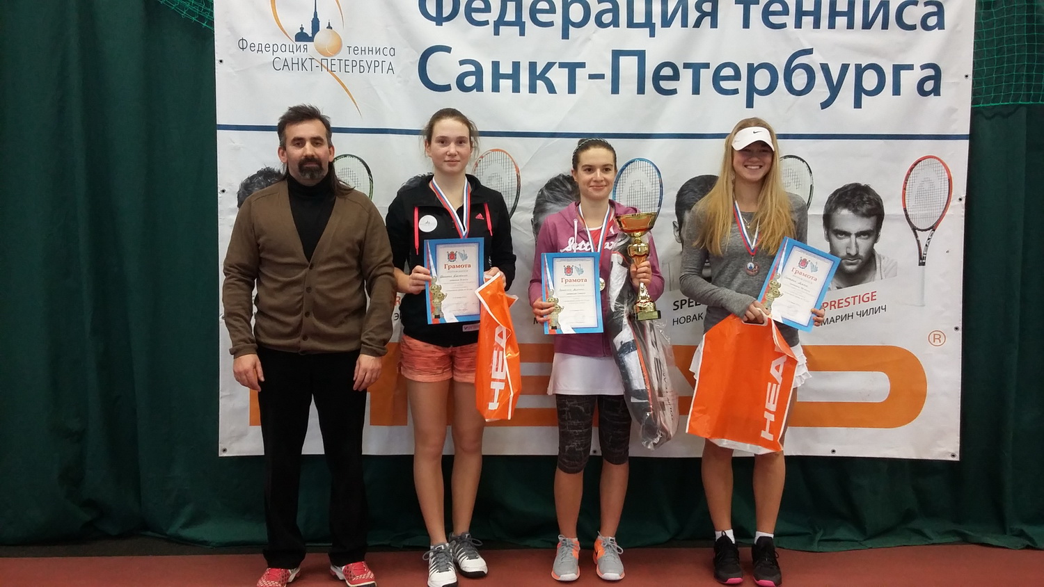 Завершилось зимнее первенство Санкт-Петербурга по теннису в категории "19 лет и моложе" — фото 4