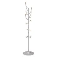 Вешалка напольная Nika ВКО1/МС, 39 x 39 x 180 см, матовый серый