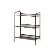 Подставка для обуви ЗМИ Женева 13, 3-х полочная, 45 x 27 x 60 см, графит