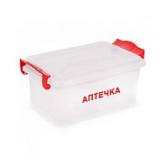 Аптечка пластиковая Альтернатива Аптечка, с ручкой, 23 x 16,5 x 11 см, белая