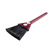 Веник Spin&Clean Rock'n'Roll мини, распушенный ворс, 62 x 21 x 5 см, бордо