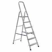 Стремянка Alumet AM706, алюминиевая, 6 ступеней, 2 м