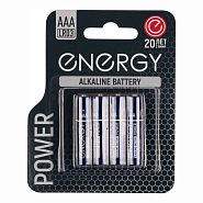 Батарейка Energy Power LR03/4B, типоразмер ААА, 4 шт