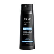 Шампунь-кондиционер 2в1 EXXE Keratin Pro Кератиновый уход, для сухих и слабых волос, 400 мл