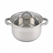 Кастрюля Mallony Felicita, с крышкой, нержавеющая сталь, 5,1 л