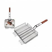 Решетка-гриль Ecos 22139W, с антипригарным покрытием, 31 x 24 x 5 см