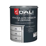 Краска для дерева и мебели Dali Collection, акриловая, база С, бесцветная, 0,85 л