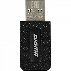 Сетевой адаптер Wi-Fi Digma DWA-AC1300C AC1300 USB 3.0 (ант.внутр.) 1ант