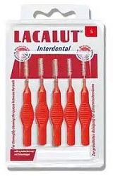 Ершики межзубные Lacalut Interdental цилиндрические размер S 2.4 мм, 20 гр