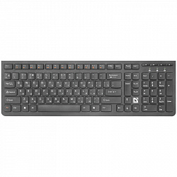 Клавиатура беспроводная Defender UltraMate SM-535, USB, черный