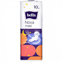 BELLA Nova Maxi 10шт Прокладки впитывающие
