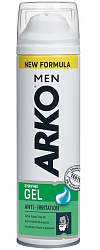 Гель для бритья, Arko Men anti-irritation защита от раздражения 200 мл