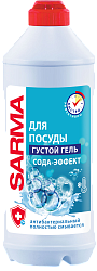НК SARMA 500мл Гель для мытья посуды Сода-эффект