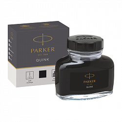 Чернила 57мл PARKER черные 1950375 Франция