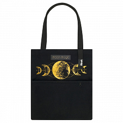 Сумка-шоппер Först "Moon phases" 40*35см, 1 отделение, женская