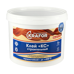 Клей КС Krafor строительный универсальный, для внутренних работ, 18 кг