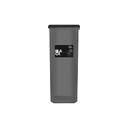 Банка для сыпучих продуктов Plast Team Black, 1,65 л
