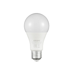 Лампа светодиодная LED Старт ECO Груша, E27, 20 Вт, 4000 K, холодный свет