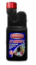 UNICUM Гранулированное ср-во д/удаления засоров ТОРНАДО, 600г