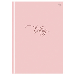 Бизнес-блокнот А5, 80л., евроформат, BG "Today", soft-touch ламинация