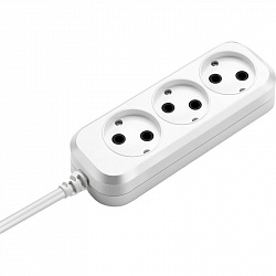 Удлинитель Buro BU-PSL3.5/W 5м (3 розетки) белый (пакет ПЭ)