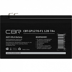 Батарея для ИБП CBR 12В/7Ач, клеммы F1(CBT-GP1270-F1)