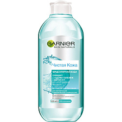 Garnier Skin Naturals Мицеллярная вода, чистая кожа для чувствительной кожи 400 мл