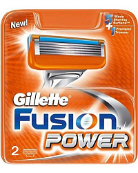 GILLETTE Кассеты FUSION POWER (2шт.)