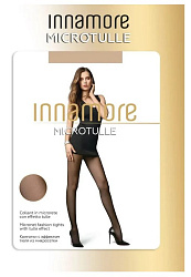 Колготки Innamore Microtulle Miele бежевые, размер 4